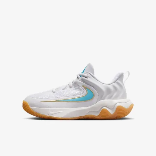 Nike Giannis Immortality 4 Big дитячі баскетбольні Кросівки колір білий