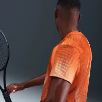 NikeCourt Victory мужские Dri-FIT Tennis Top Orange