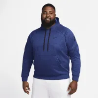 Nike Therma чоловічі Therma-FIT Hooded Fitness Pullover блакитний
