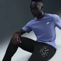 Nike Sportswear Club мужские Cuffed Fleece Joggers цвет черный