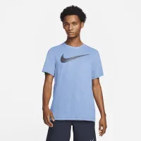 Nike Dri-FIT Men’s Swoosh тренувальні футболка блакитний