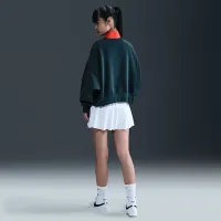 Nike Sportswear Phoenix Fleece женская оверсайз Crew-Neck свитшот синий