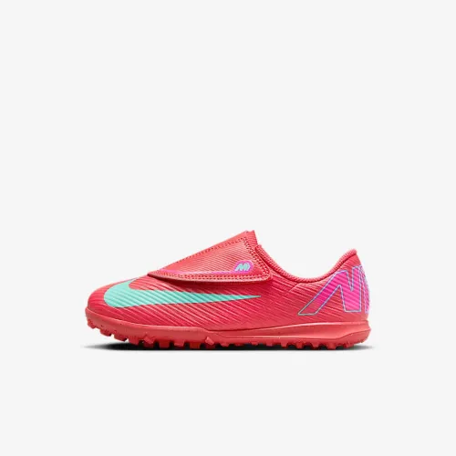 Nike Jr. Mercurial Vapor 16 Club Little дитячі TF Low-Top Soccer Кросівки колір червоний