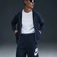 Nike Club чоловічі French Terry Alumni шорти блакитний