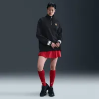 Nike Sportswear Phoenix Fleece женская оверсайз 1/4-Zip Long свитшот цвет черный