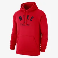 Nike Baseball мужские Pullover Толстовка с капюшоном цвет красный