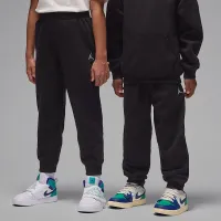 Nike Jordan Brooklyn Fleece Little дитячі 2-Piece Pullover Толстовка з капюшоном комплект колір чорний