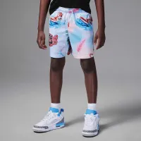 Nike Jordan Dri-FIT Essentials Little детские Summer Pack Printed Mesh шорты цвет белый