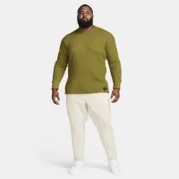 Nike Life чоловічі Long-Sleeve Heavyweight Waffle Top колір зелений