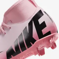 Nike Jr. Mercurial Superfly 9 Club Big дитячі MG High-Top футбольні бутси Pink