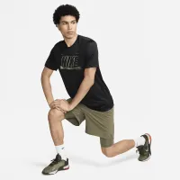 Nike чоловічі Dri-FIT Fitness футболка колір чорний