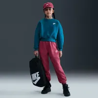 Nike Sportswear Club Fleece Girls' Boxy Crew-Neck світшот блакитний