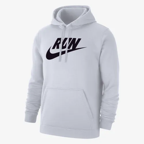 Nike Club Fleece чоловічі Running Pullover Толстовка з капюшоном колір білий