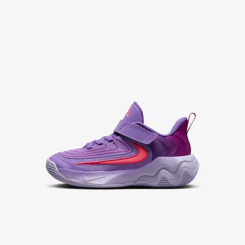 Nike Giannis Immortality 4 Little детские Кроссовки цвет фиолетовый
