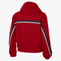 Nike Chicago Bulls Courtside Statement Edition жіноча Jordan NBA Fleece Pullover Толстовка з капюшоном колір червоний