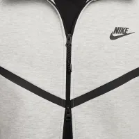 Nike Tech мужские Full-Zip Windrunner Толстовка с капюшоном цвет серый