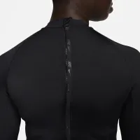 Nike Swim Hydralock Fusion женская Long-Sleeve One-Piece Swimsuit цвет черный