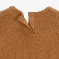 Nike Sportswear Baby (12-24M) 2-Piece Cable Knit набор цвет коричневый