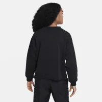 Nike Sportswear Big дитячі (Girls') Dri-FIT Crew-Neck світшот колір чорний