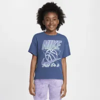 Nike Sportswear Big детские (Girls') футболка синий