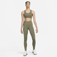 Nike One женская High-Rise лосины цвет зеленый