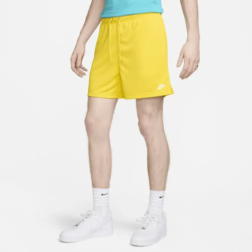 Nike Club чоловічі Mesh Flow шорти Yellow