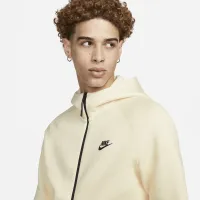 Nike Sportswear Tech Fleece Windrunner чоловічі Full-Zip Толстовка з капюшоном колір білий