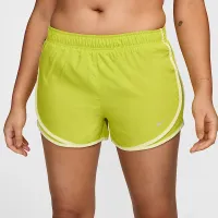 Nike Tempo женская Brief-Lined Running шорты цвет зеленый