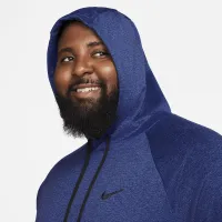 Nike Therma чоловічі Therma-FIT Hooded Fitness Pullover блакитний