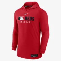 Cincinnati цвет красныйs Authentic Collection мужские Nike Dri-FIT MLB Pullover Толстовка с капюшоном цвет красный