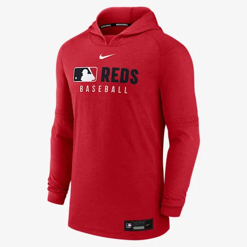 Cincinnati цвет красныйs Authentic Collection мужские Nike Dri-FIT MLB Pullover Толстовка с капюшоном цвет красный