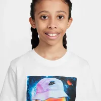 Nike Sportswear Big детские футболка цвет белый