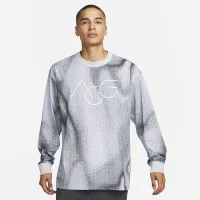 Nike ACG мужские Allover Print Long-Sleeve футболка цвет серый