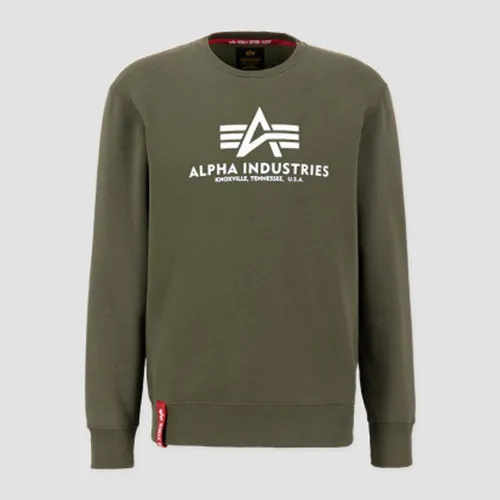 Кофта/футболка Alpha Industries Basic Sweater 178302257 - зелена