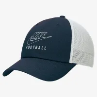 Nike Club Unstructuколір червоний Football Swoosh Trucker Cap блакитний