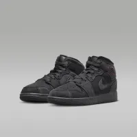 Nike Air Jordan 1 Mid SE Craft Big детские Кроссовки цвет серый