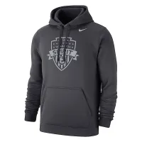 Washington Spirit Club Fleece мужские Nike Soccer Толстовка с капюшоном цвет серый