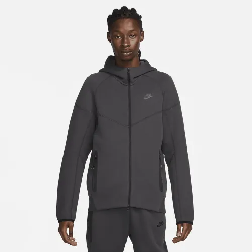 Nike Sportswear Tech Fleece Windrunner мужские Full-Zip Толстовка с капюшоном цвет серый