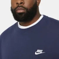Nike Sportswear Club Fleece мужские Crew синий