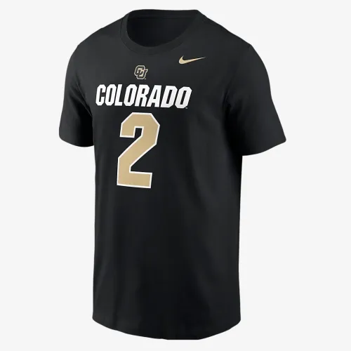 Shilo Sanders Colorado мужские Nike College Football футболка цвет черный