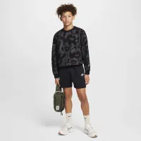 Nike Sportswear Big дитячі оверсайз Fleece Crew-Neck світшот колір чорний