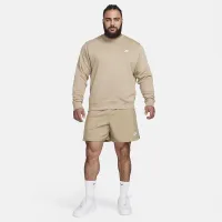 Nike Sportswear Club Fleece чоловічі Crew колір коричневий