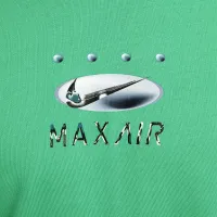 Nike Sportswear мужские Max90 футболка цвет зеленый