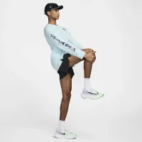 Nike Miler чоловічі Dri-FIT UV Long-Sleeve Running Top блакитний