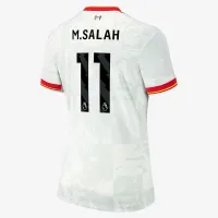 Mohamed Salah Liverpool 2024/25 Stadium Third женская Nike Dri-FIT Soccer Jersey цвет белый