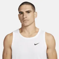Nike Dri-FIT мужские тренировочные Tank цвет белый