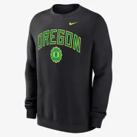 Oregon Ducks Arched Seal чоловічі Nike College Pullover Crew колір чорний