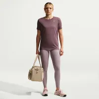 Nike Dri-FIT жіноча футболка колір фіолетовий