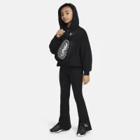 Nike Air Big дитячі (Girls') З високою талією Flaколір червоний лосіни колір чорний