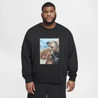 Nike SB Skate Fleece Crew цвет черный
